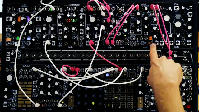 Die Zonen-LED blinkt und die Wiederholungen springen jetzt von einer Seite zur anderen.