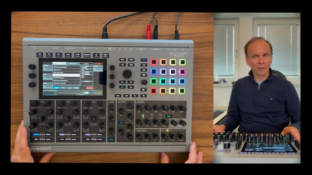 Dieses Feature wurde in Zusammenarbeit mit Richard E. Range, alias Aphex Twin, entwickelt, der ein langjähriger Iridium Desktop Nutzer ist.