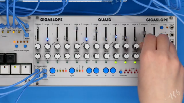 Schließlich ermöglicht der integrierte Quantizer die Auswahl einer 12-Ton-Skala zur Quantisierung.