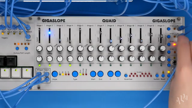 Obwohl die physischen Bedienelemente geteilt sind, wird CV pro Slope zugewiesen und ermöglicht einzigartige Möglichkeiten und das…