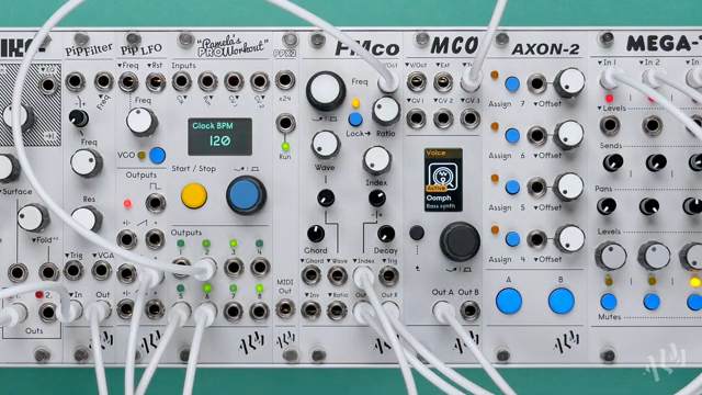 Der Invert-CV-Eingang erlaubt es, die Umkehrung eines Akkords zu steuern, wobei jede Note um eine Oktave angehoben wird, je höher das…