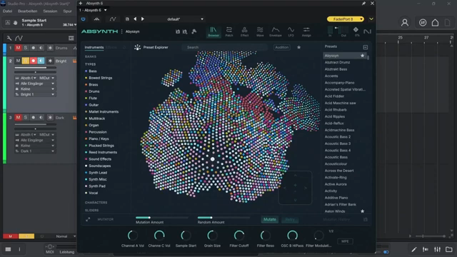 Die Stärken liegen eindeutig bei so Klängen, die über die Zeit ihren Charakter verändern in vielerlei Aspekten.