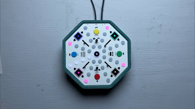 Die Patterns auf dem Drum sind kreisförmig angeordnet.