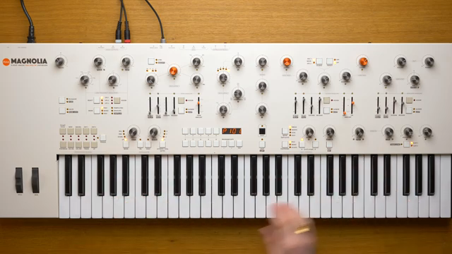 So we would need to open the modulation amount as the key go up.