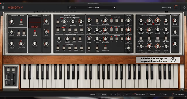 Das MultiARP ist eines der ausdrucksstärksten Features von Memory V.
