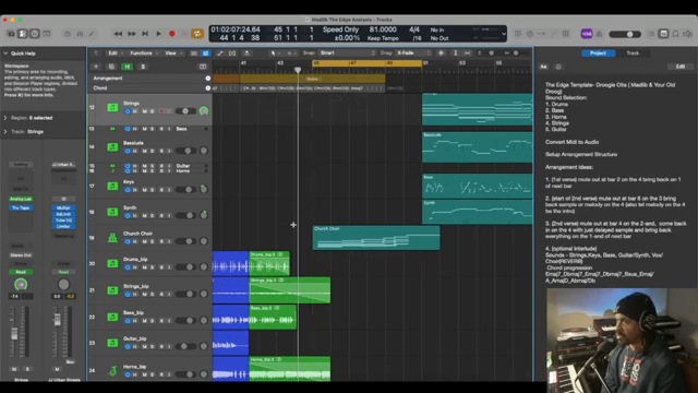 Notice I got a lot of reverb on it.