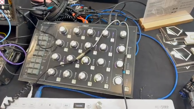 So it's a 16-voice... 16-voice polyphonic synthesizer.