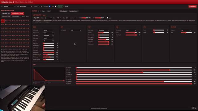 Espen Krafts Alpha Juno-2 Editor: Keine Spielereien, nur Groove