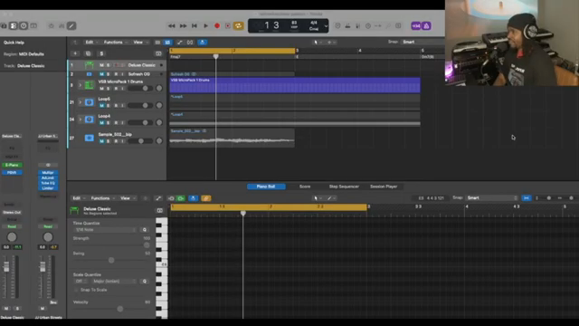 Das Drum-Pattern ist so dope, weil es nicht wie ein normales Drum-Pattern ist, aber du kannst es mit jeder Melodie nutzen.