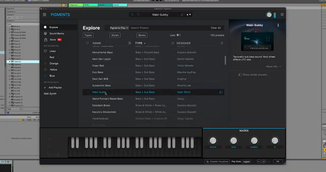 Ein LFO moduliert den Filter-Cutoff und sorgt so für die typische Wobble-Bass-Bewegung.