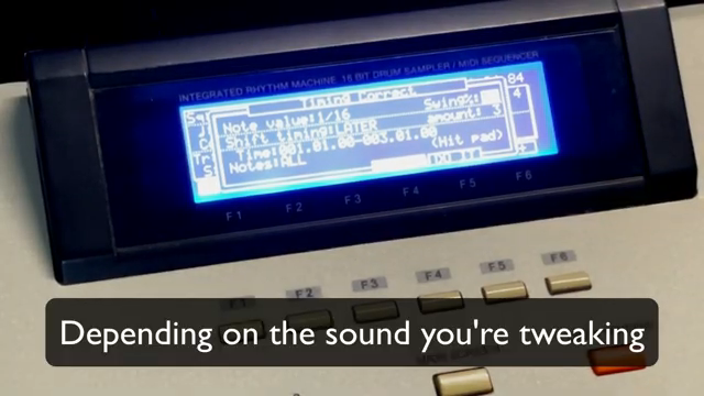 Einfach ausprobieren, dann findest du den Swing, den du suchst.