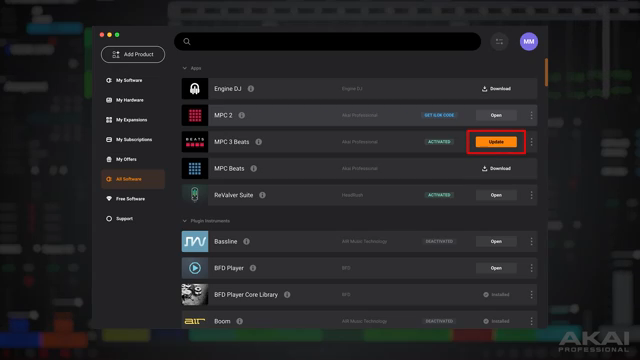 Schauen wir uns die Oberfläche von MPC 3 Beats an.