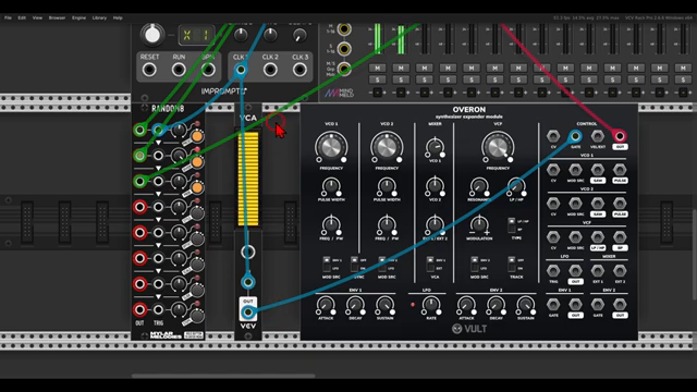 Omri Cohen – Patch from scratch with Vult Overon and Befaco RANDOM8