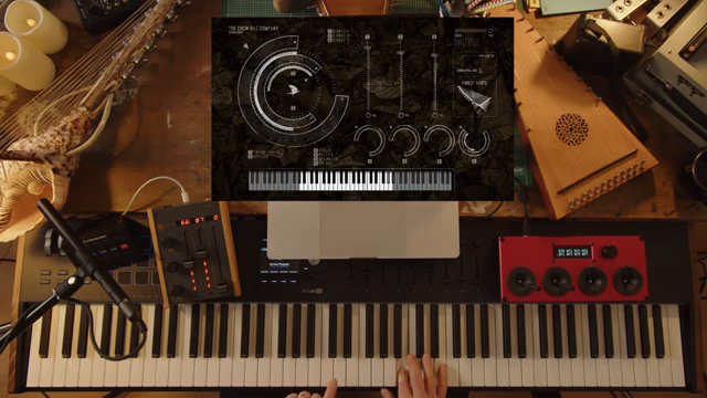 Weil diese Dinge völlig aleatorisch sind, tauchen diese Töne phasenverschoben auf und bilden so eine Art melodische Zellen.