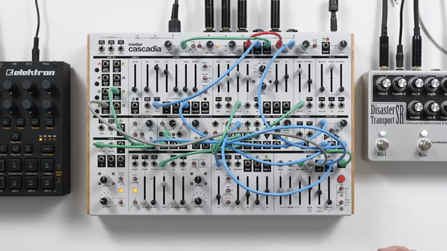 Sample & Hold auf einem LFO.